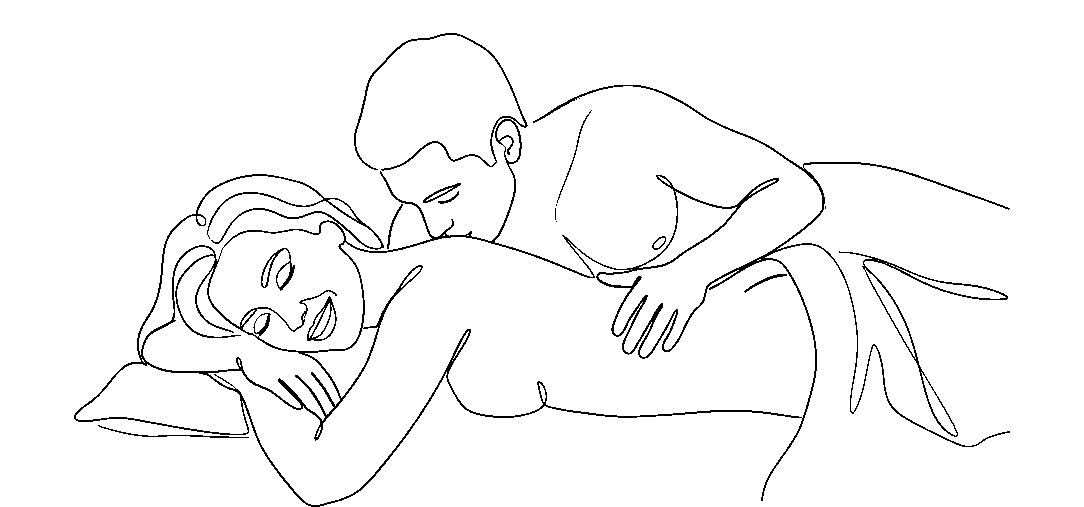 Line drawing for Why slow morning sex is the best sex