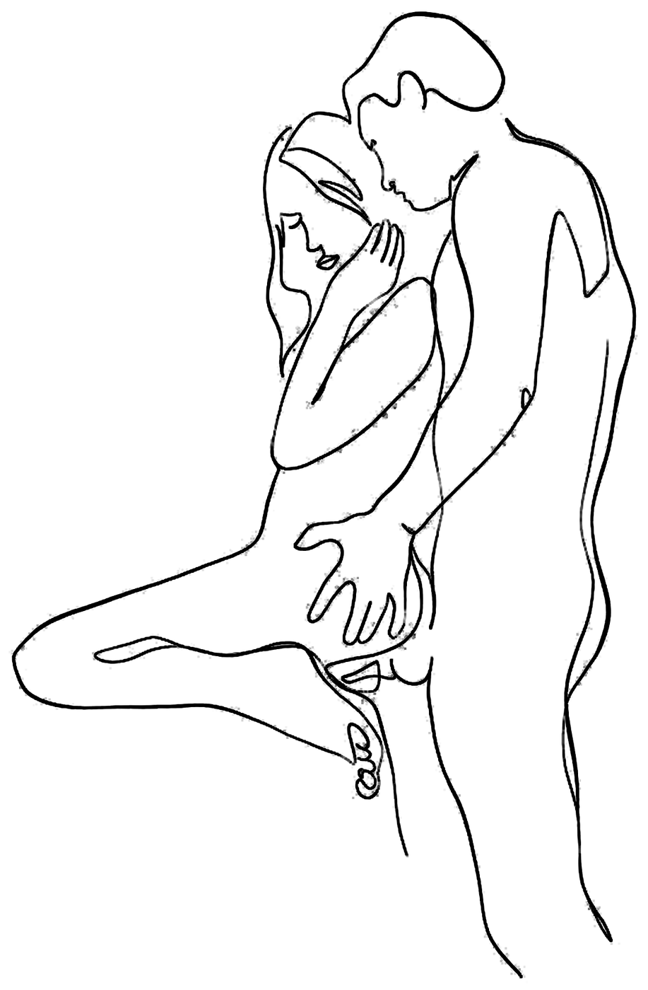 Line drawing for Edge Until You Explode