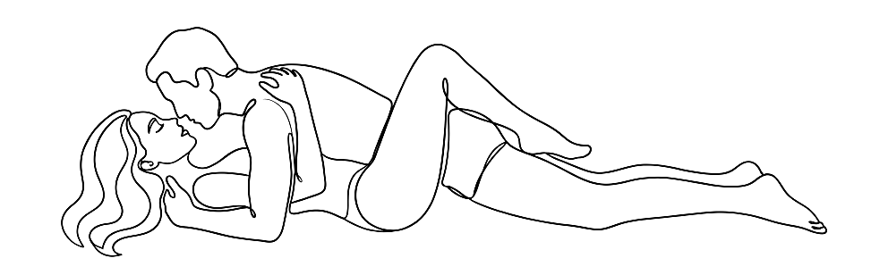 Line drawing for Missionary That Makes You Both Moan